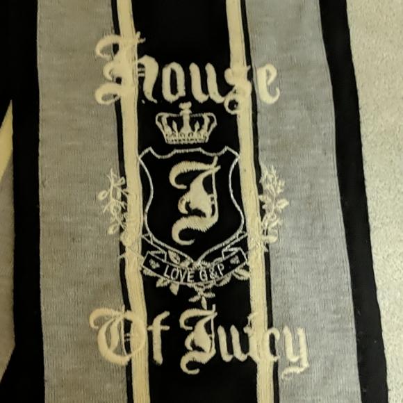 Juicy couture scarf black/grey - Picture 2 of 4